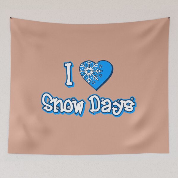 Item preview, I Love Snow Days T-Shirt designed and sold by DaisyDaiya.