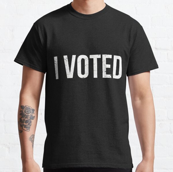Item preview, I Voted T-Shirt designed and sold by DaisyDaiya.