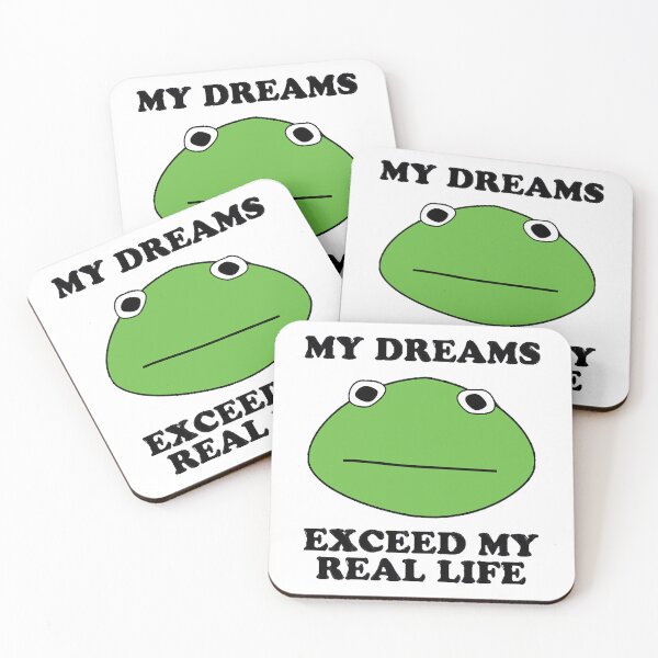 Item preview, Kormit- My Dreams Exceed My Real Life T-Shirt designed and sold by DaisyDaiya.