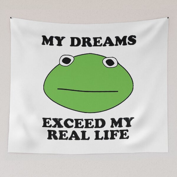 Item preview, Kormit- My Dreams Exceed My Real Life T-Shirt designed and sold by DaisyDaiya.