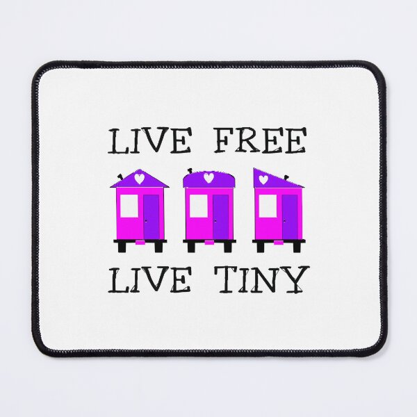 Item preview, Live Free Live Tiny - Tiny House T-Shirt designed and sold by DaisyDaiya.