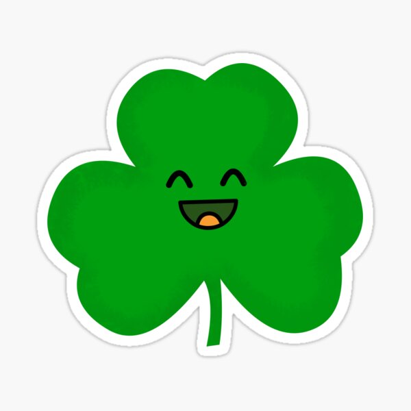 Happy Shamrock Sticker