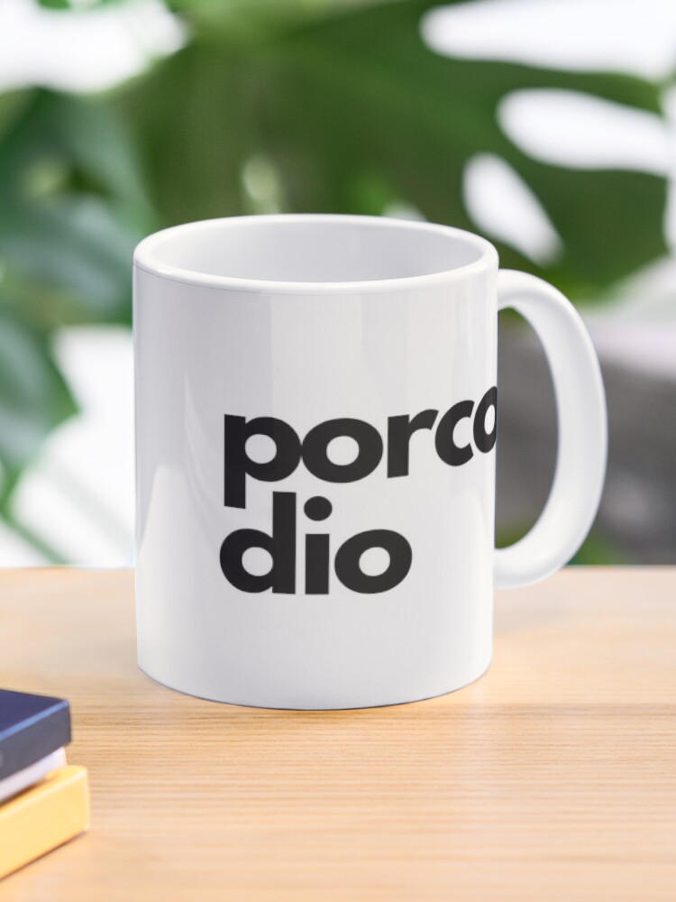 Porco dio, simply black and white Essential T-Shirt by laadolcevita