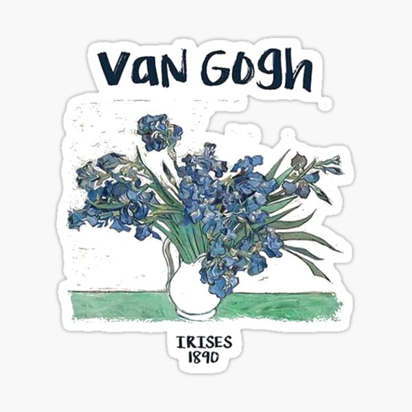 Item preview, Van Gogh Irises 1890 designed and sold by joycome86.