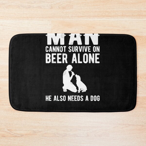 Item preview, Man cannot survive on beer alone T-Shirt designed and sold by melvinca7520.