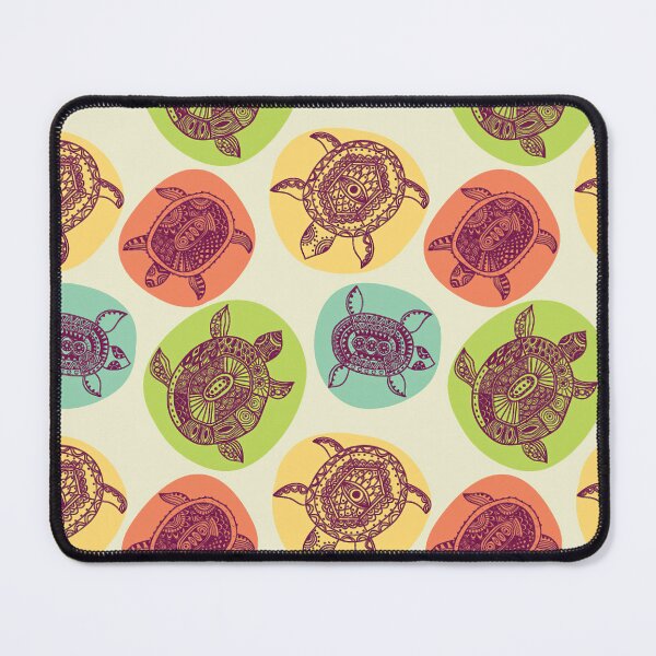 Item preview, Mandala Shell Turtles Pattern designed and sold by EmilyFun.