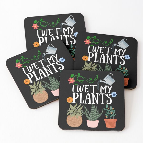 Item preview, I Wet My Plants designed and sold by MacAndMoose.