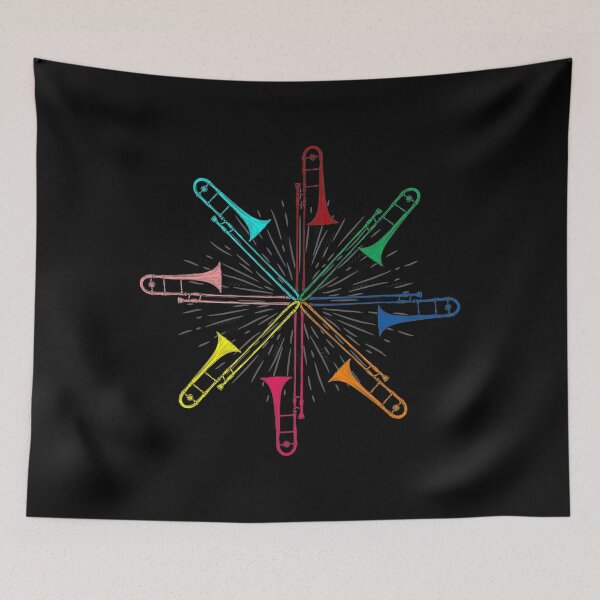 Item preview, Music Musician Musical Instrument Trombonist Trombone designed and sold by judysophia.