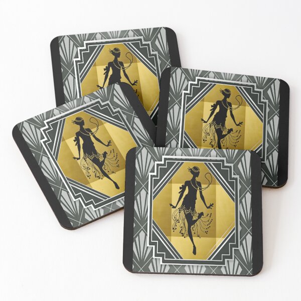 Item preview, Art Deco Flapper Roaring 20&x27;s Gatsby Style Print Classic . designed and sold by doriskellyr.