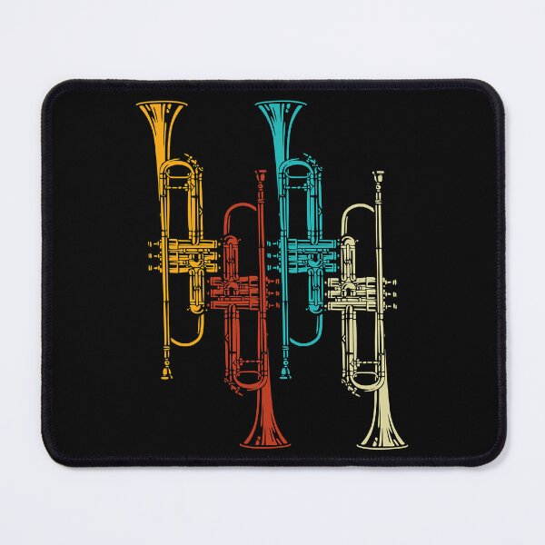 Item preview, Retro Jazz Music Trumpeter Gifts Trumpet designed and sold by judysophia.