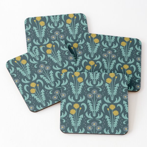 Item preview, Dandy Dandelion Damask designed and sold by robyriker.