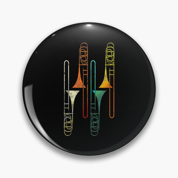 Item preview, Retro Trombone - Jazz Music designed and sold by judysophia.