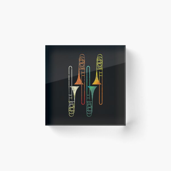 Item preview, Retro Trombone - Jazz Music designed and sold by judysophia.
