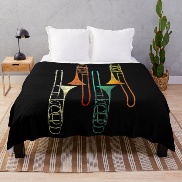 Item preview, Retro Trombone - Jazz Music designed and sold by judysophia.