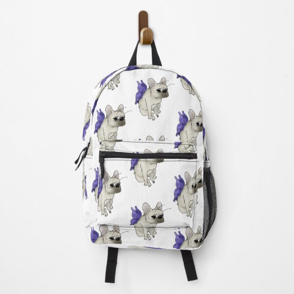 Item preview, French Bulldog- Butterfly Dark blue designed and sold by Barbara Gibbings.