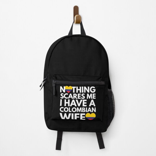 Item preview, Nothing Scares Me, I Have Colombian Wife designed and sold by HelloFromAja.