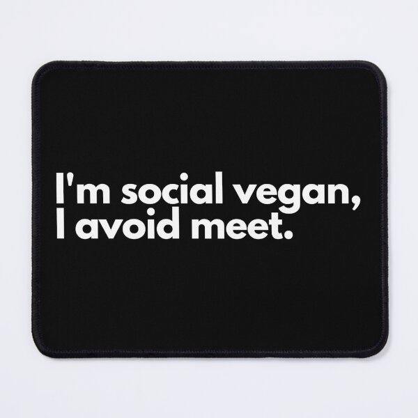Item preview, I'm social vegan I avoid meet designed and sold by TheBrotherHouse.