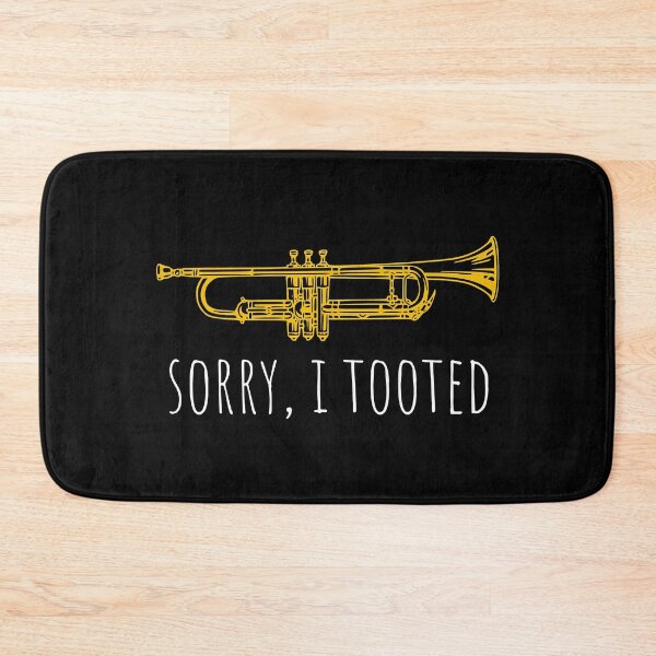 Item preview, Sorry I Tooted  Funny Jazz Trumpet Player designed and sold by judysophia.