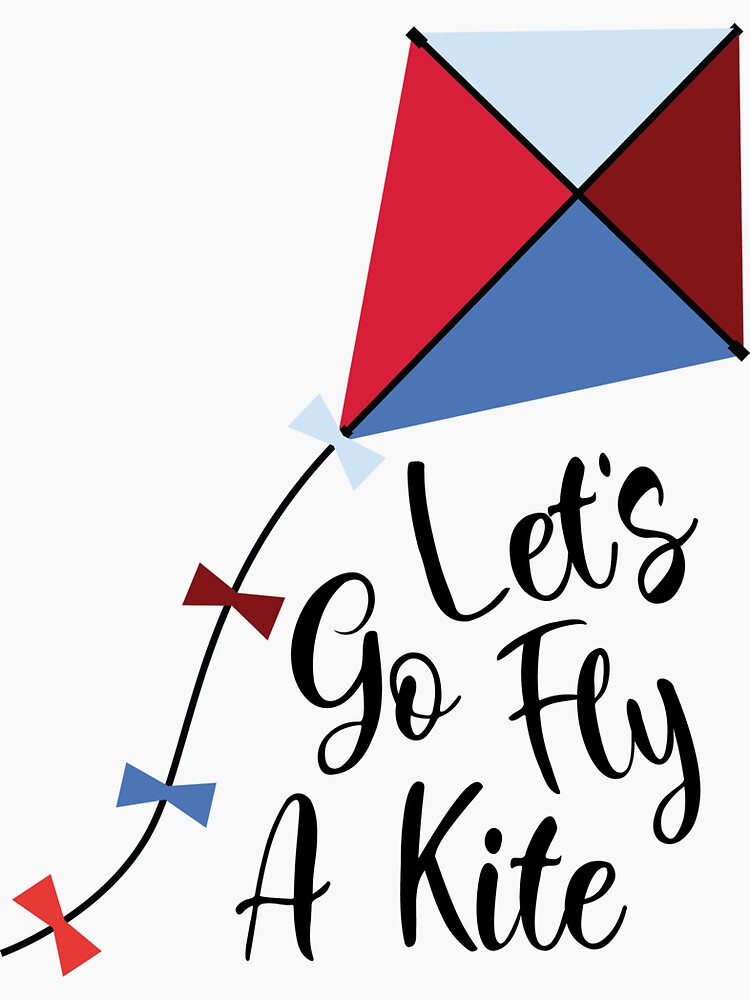 Let's Go Fly A Kite Blank Card Printable – Hope and Whimsy Co