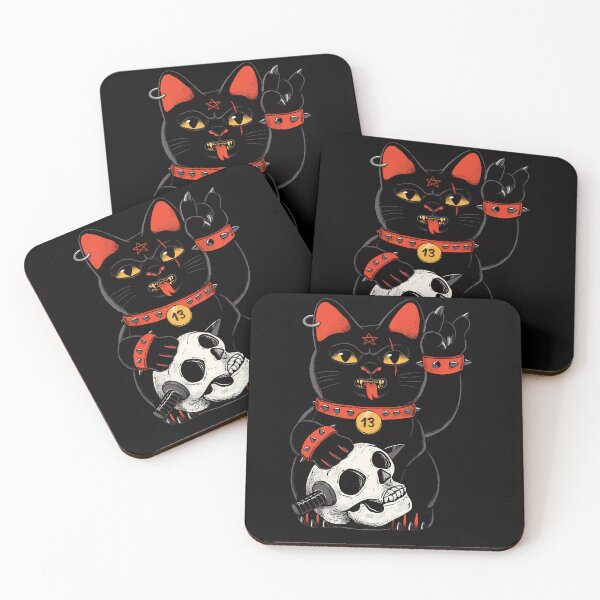 Item preview, Lucky Cat Black designed and sold by ppmid.
