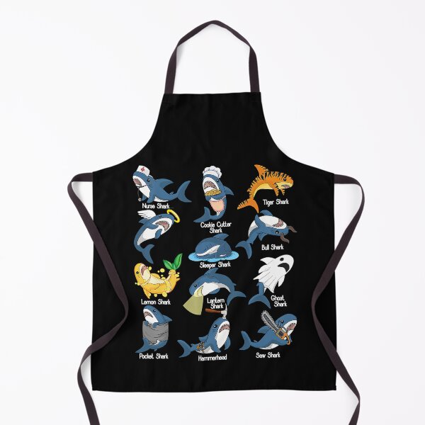 Item preview, Types Of Sharks Funny Marine Biology Shark Lover Pajamas designed and sold by PerkinsAarav.