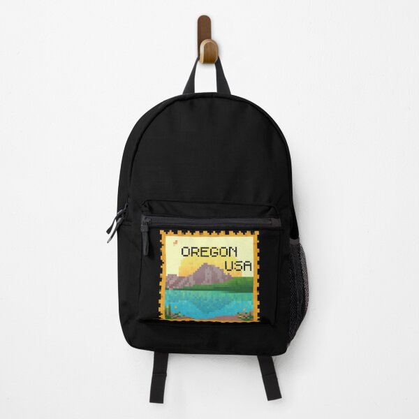 Item preview, Oregon USA Pixelated Stamp designed and sold by DansDankDesigns.