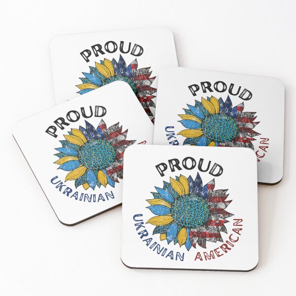 Item preview, Proud Ukrainian American | Stop Putin Now | Slava Ukrayini | Putin Khuylo designed and sold by Spiritualish.
