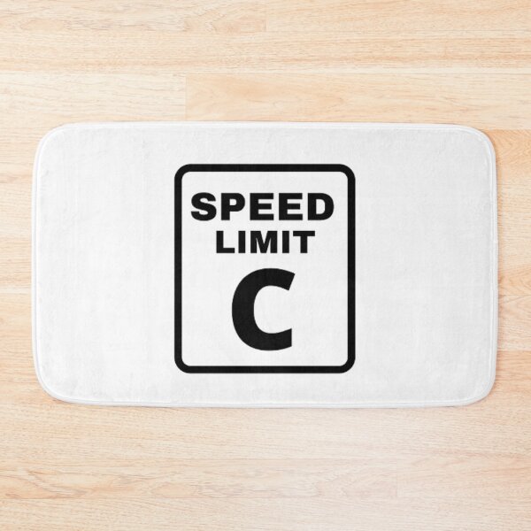 Item preview, Speed Limit C | Speed of light designed and sold by Abhishek Deshmukh.