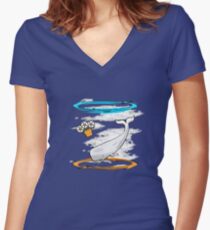 Infinite Improbability Women's Fitted V-Neck T-Shirt