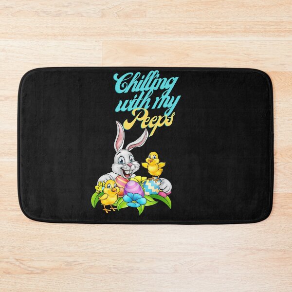 Item preview, Chilling with my peeps, Easter Chick & Bunny designed and sold by Sam Artist.