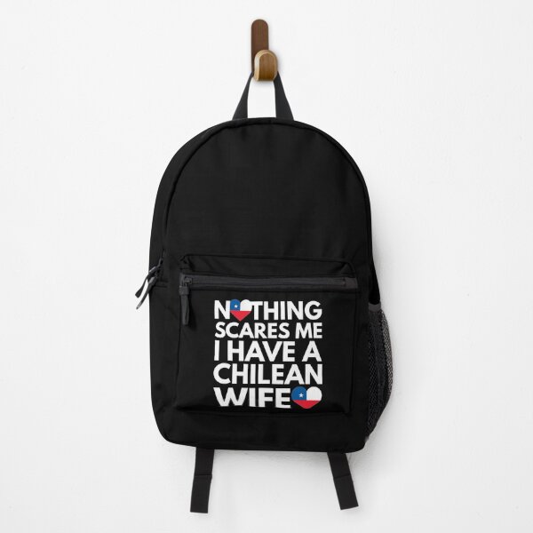 Item preview, Nothing Scares Me, I Have Chilean Wife designed and sold by HelloFromAja.