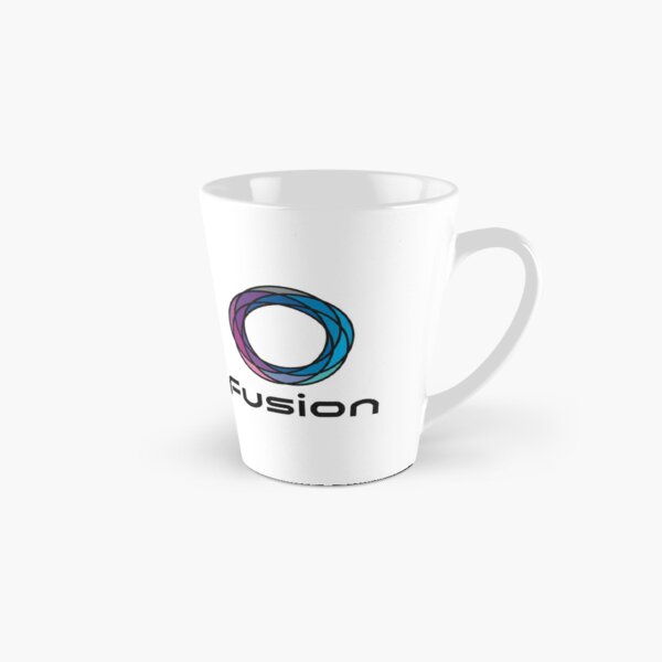 Fusion logo (colour portrait) Tall Mug