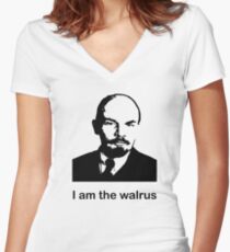 8 Women's Fitted V-Neck T-Shirt