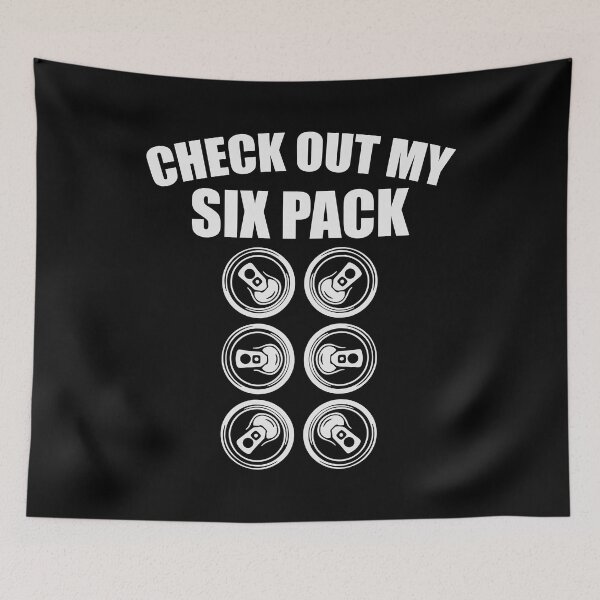 Item preview, Check out my sixpack Funny Beer Abs Drinking Party Lover Workout designed and sold by Urlan.