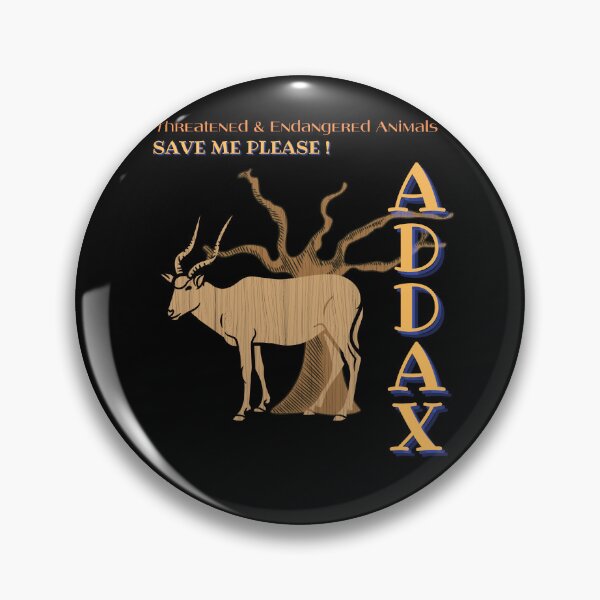 Item preview, Addax Endangered Animals designed and sold by yassooarts.