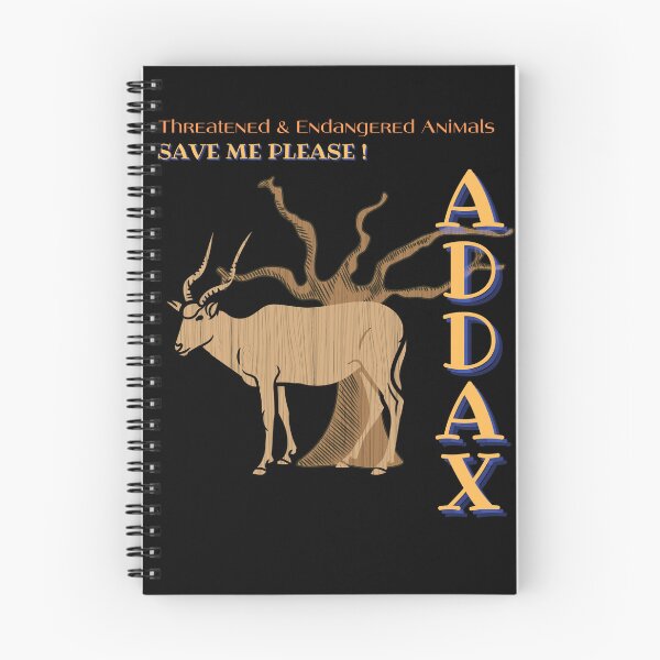 Item preview, Addax Endangered Animals designed and sold by yassooarts.