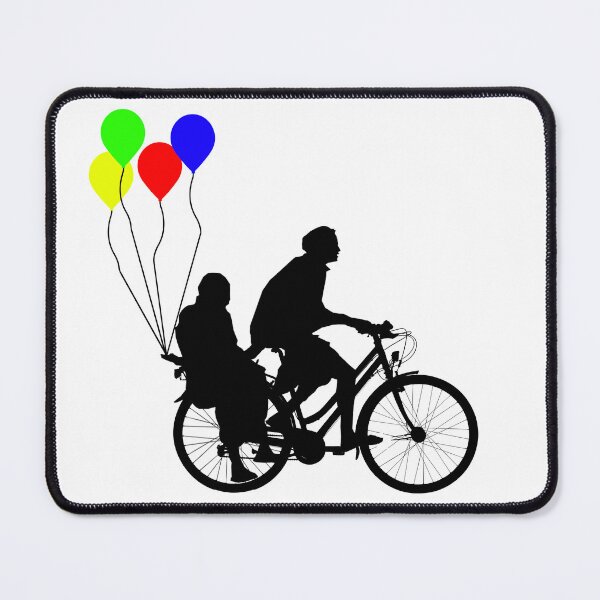 Item preview, colorful ballon on cycle ride designed and sold by UniqueDesignHub.
