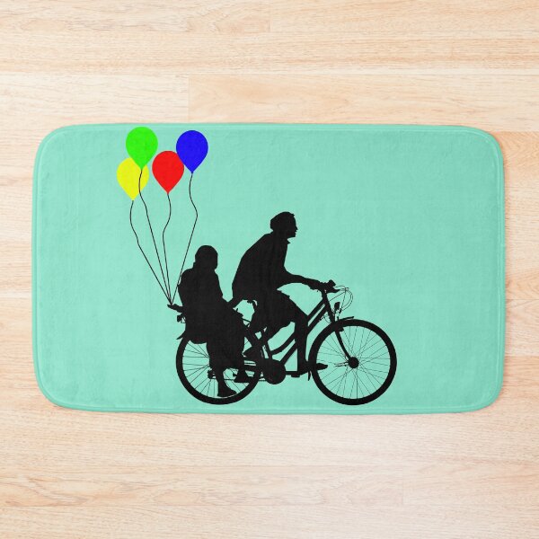 Item preview, colorful ballon on cycle ride designed and sold by UniqueDesignHub.