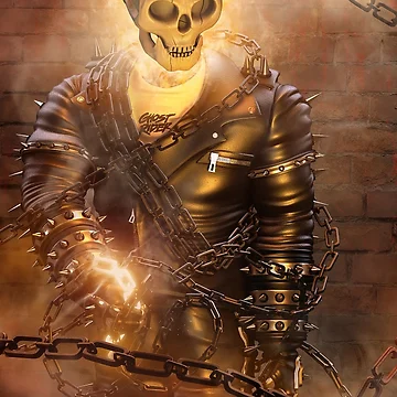 Artwork thumbnail, Ghost Rider by Marc Mons