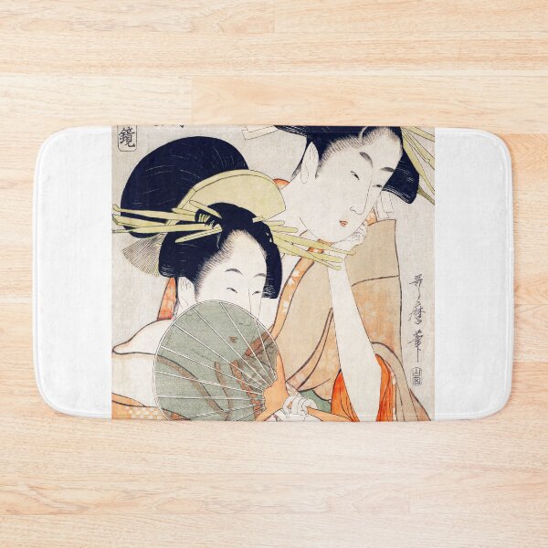Item preview, Traditional Japanese Women Chojiya Hinazuru Hinamatsu (1753-1806) Utamaro Kitagawa designed and sold by metaweb.