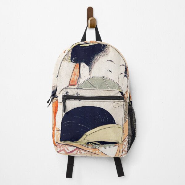 Item preview, Traditional Japanese Women Chojiya Hinazuru Hinamatsu (1753-1806) Utamaro Kitagawa designed and sold by metaweb.