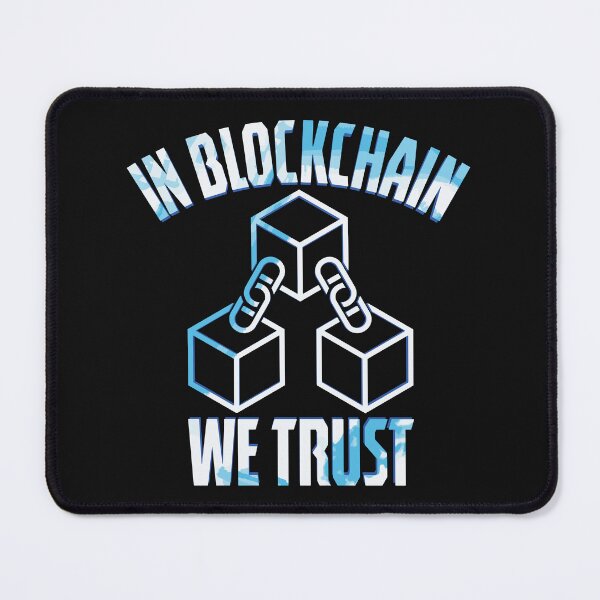 Item preview, In Blockchain We Trust | Funny Blockchain Developer designed and sold by DrawingBoard.