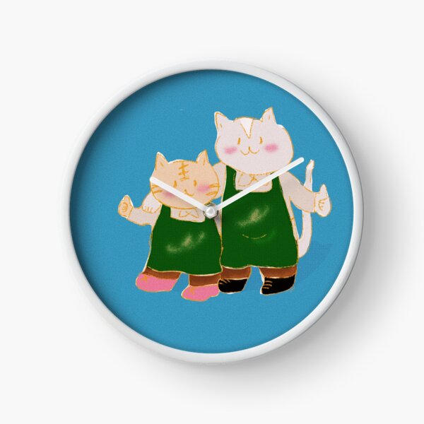 Item preview, milo and truffles- cat baristas designed and sold by commawrld.