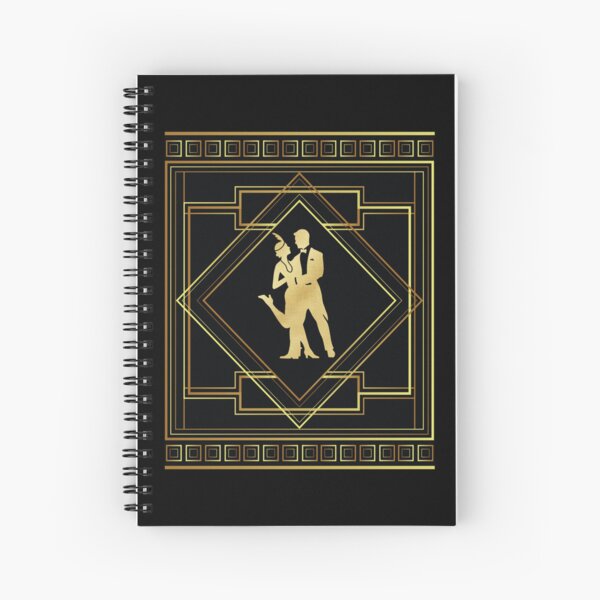 Item preview, Art Deco Gatsby Style Flapper Couple Classic . designed and sold by doriskellyr.