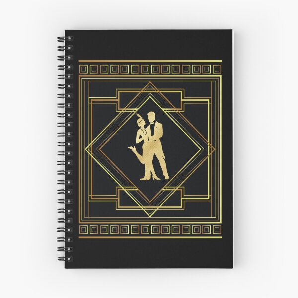 Item preview, Art Deco Gatsby Style Flapper Couple Classic . designed and sold by doriskellyr.