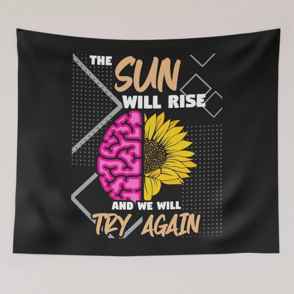 Item preview, The Sun Rise Mental Health Awareness Matters designed and sold by Kawannaockl.