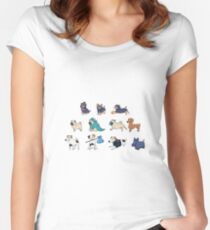 Purebred dogs 4 Women's Fitted Scoop T-Shirt