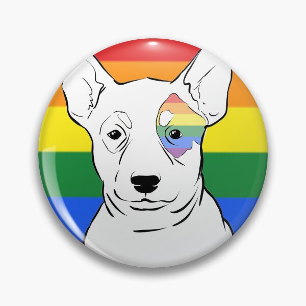 Item preview, Rainbow Pride Dog designed and sold by Barbara Gibbings.