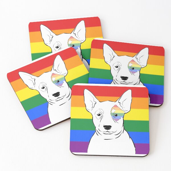 Item preview, Rainbow Pride Dog designed and sold by Barbara Gibbings.