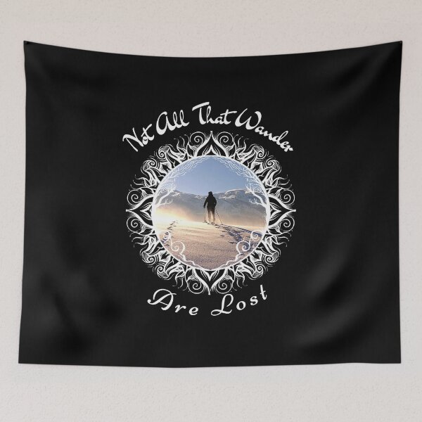 Item preview, not all that wander are lost designed and sold by TheWorkoutLife ⭐⭐⭐⭐⭐.